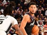 NBA-太阳130-118终结马刺五连胜，布克28+13率七人得分上双文班亚马仅9分
