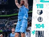 NBA杯-灰熊118-104送独行侠四连败，莫兰特21+13弗拉格12+6克莱6中0