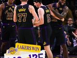 NBA-湖人140-125轻取爵士拿下3连胜，詹姆斯复出11+12东契奇37+10