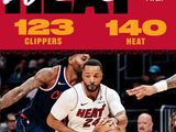 NBA-热火140-123送快船5连败，鲍威尔30分屠旧主伦纳德空砍36分