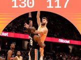NBA-米切尔28+8率队130-117击退马刺，泰森导演逆转好戏