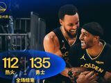 NBA-末节发力定胜局！勇士135-112大胜热火迎四连胜