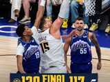 NBA-掘金130-117送爵士7连败 约基奇成连庄三双中锋首人
