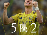 沙特联-利雅得胜利5-2逆转纳杰马体育，C罗、马内梅开二度