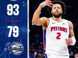 逆天23连铁！NBA季后赛-活塞24分大逆转魔术拖入抢七，坎宁安32+10
