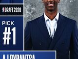 2026NBA选秀状元出炉！奇才状元签选中小前锋AJ·迪班萨