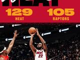 NBA季前赛揭幕战：热火129-105擒猛龙 字母哥首秀9+7